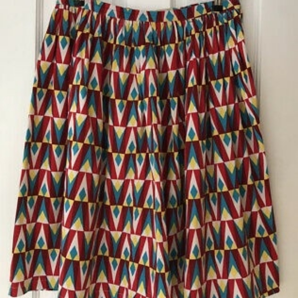 Harlequin Tiki skirt